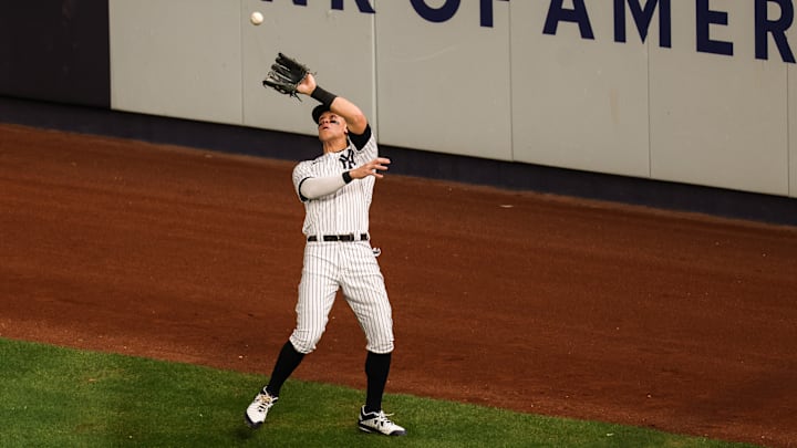 Aaron Judge quiere aportar más con el guante para los Yankees de Nueva York