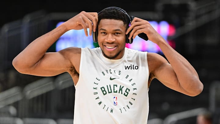 Milwaukee Bucks forward Giannis Antetokounmpo.