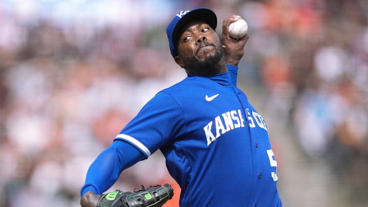 Aroldis Chapman tiene de vuelta su velocidad con Kansas City