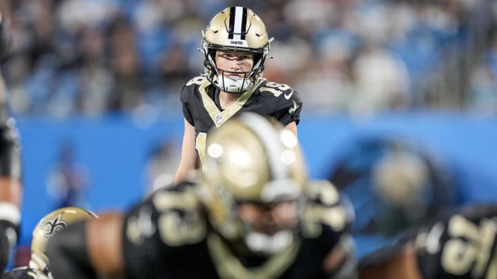 New Orleans Saints place kicker Blake Grupe (19)