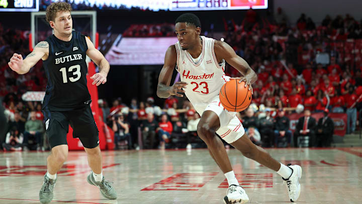 Houston's Terrance Arceneaux (right)