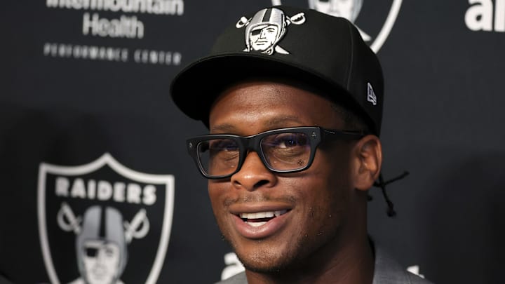 Las Vegas Raiders Introduce Geno Smith