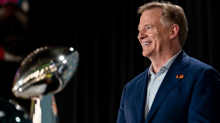 NFL Commissioner Roger Goodell's Super Bowl Press Conference