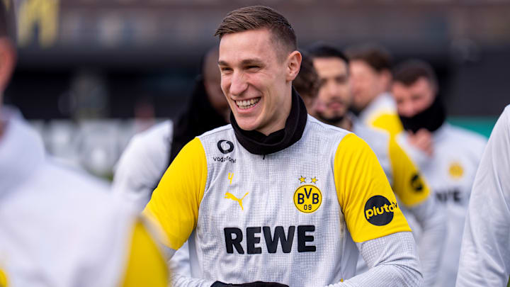 Nico Schlotterbeck, Borussia Dortmund Training Session Nico Schlotterbeck, Borussia Dortmund Training Session
