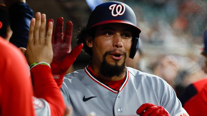 Washington Nationals infielder Yohandy Morales Washington Nationals infielder Yohandy Morales