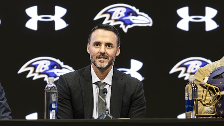 Baltimore Ravens head coach Jesse Minter