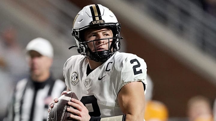 Vanderbilt's Diego Pavia and former Texas A&M QB Johnny Manziel have a couple bets lined up ahead of the 2026 NFL Scouting Combine Vanderbilt's Diego Pavia and former Texas A&M QB Johnny Manziel have a couple bets lined up ahead of the 2026 NFL Scouting Combine
