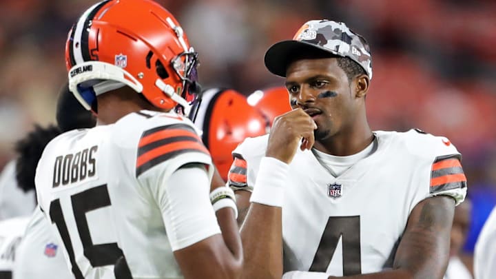 The Cleveland Browns are working out a potential Deshaun Watson replacement on Friday.