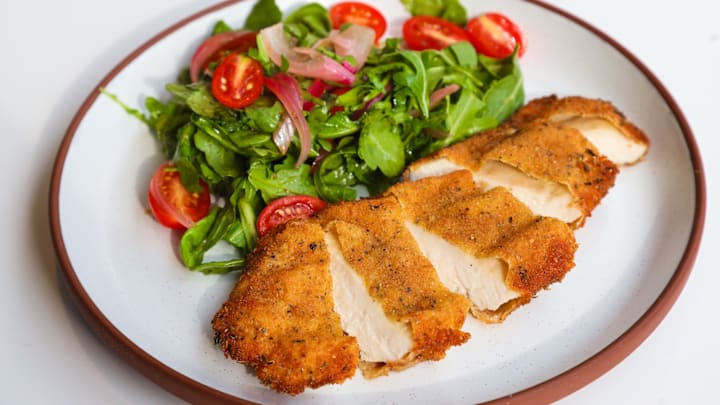 This chicken Milanese is great for any occasion. 