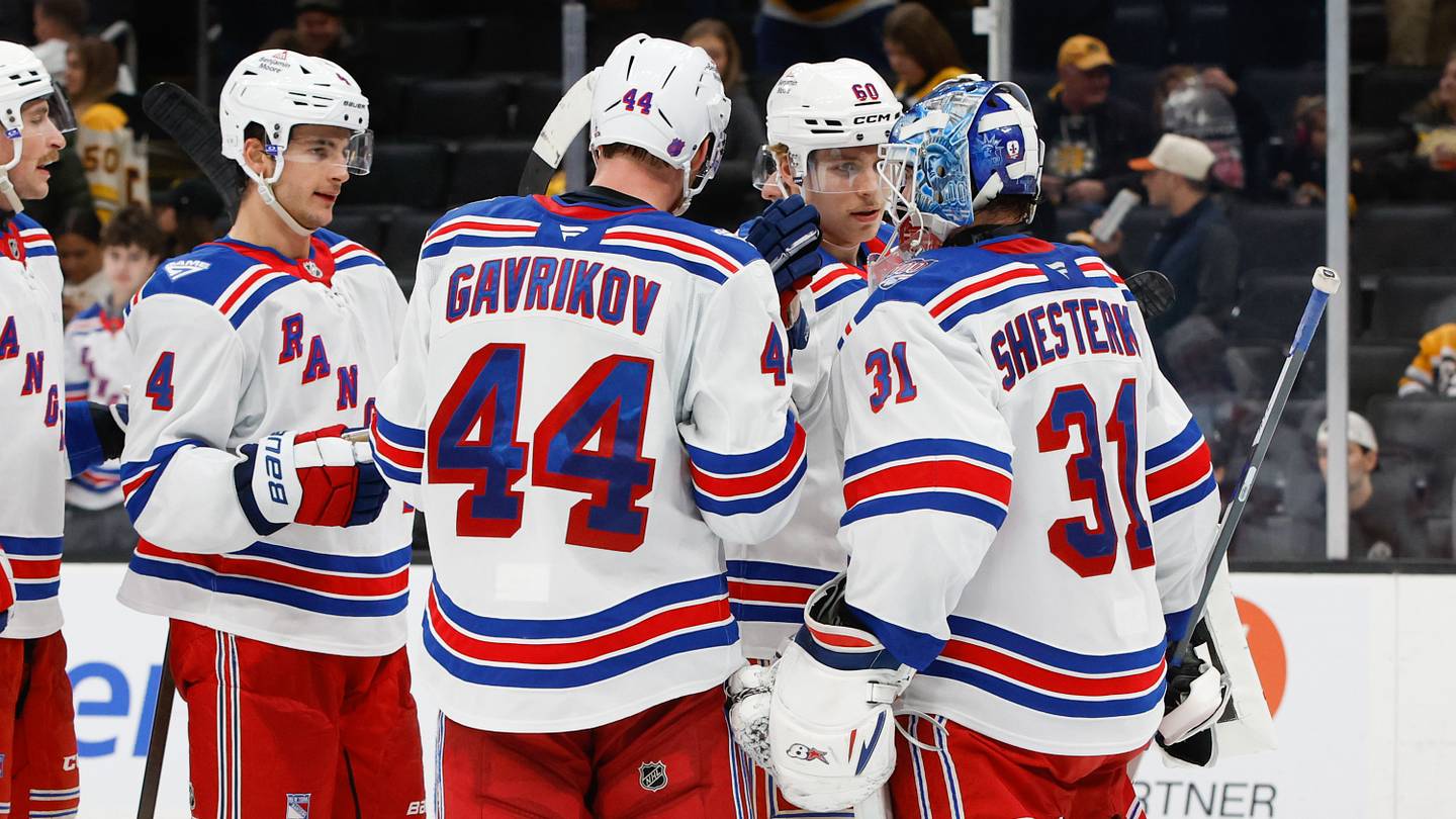 Black Friday Beatdown: Rangers feast in Boston and stuff the Bruins in a rout
