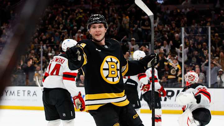 New Jersey Devils v Boston Bruins New Jersey Devils v Boston Bruins