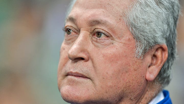 El entrenador Víctor Manuel Vucetich.