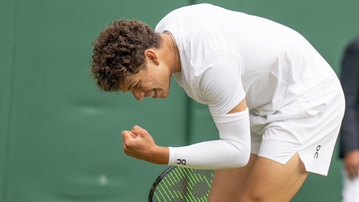 Ben Shelton has advanced to the fourth round of Wimbledon. Ben Shelton has advanced to the fourth round of Wimbledon.