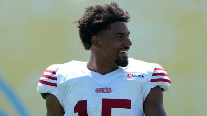 San Francisco 49ers wide receiver De'zhaun Stribling
