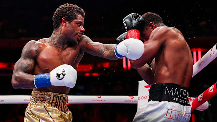 Since his return to boxing after rehab, Austin Williams (left) has been open about his mental health issues. 