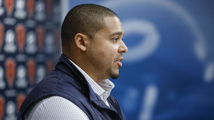 Chicago Bears general manager Ryan Poles Chicago Bears general manager Ryan Poles