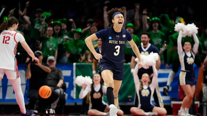 The Notre Dame Fighting Irish and guard Hannah Hidalgo are underdogs in the Sweet 16. 