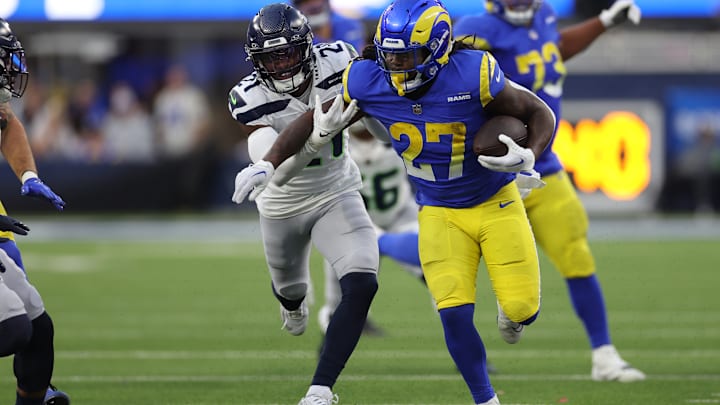Seattle Seahawks v Los Angeles Rams, Darrell Henderson