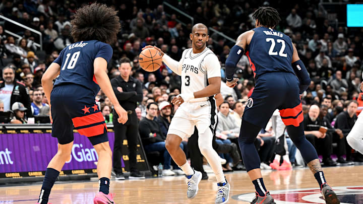 San Antonio Spurs v Washington Wizards