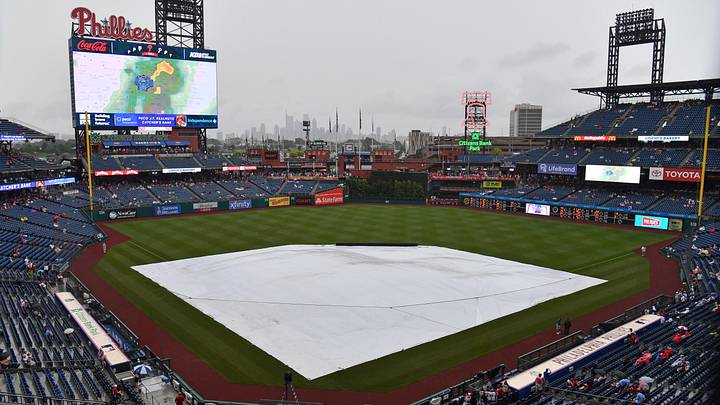 Phillies rain delay Phillies rain delay