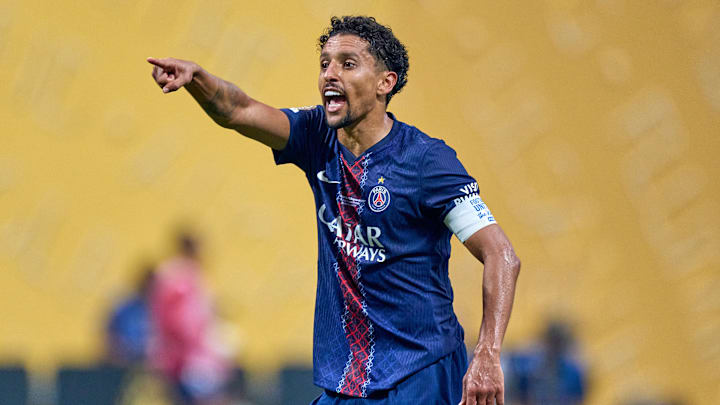 Marquinhos est extrêmement performant avec le PSG. Marquinhos est extrêmement performant avec le PSG.