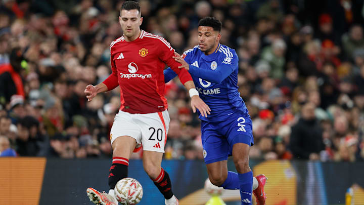 Leicester x Manchester United se enfrentam pela Premier League 2024/25