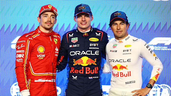 Charles Leclerc, Max Verstappen y Sergio "Checo" Pérez saldrán en las primeras filas en el Gran Premio de Arabia Saudita 