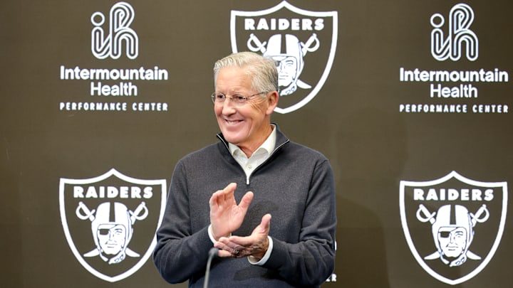 Las Vegas Raiders Introduce Pete Carroll As Head Coach, John Spytek As General Manager