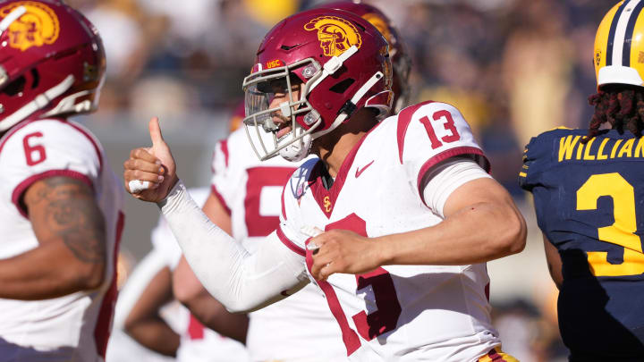 Caleb Williams' ability to compete at crunch time and close ranked high on the strengths GM Ryan Poles saw.