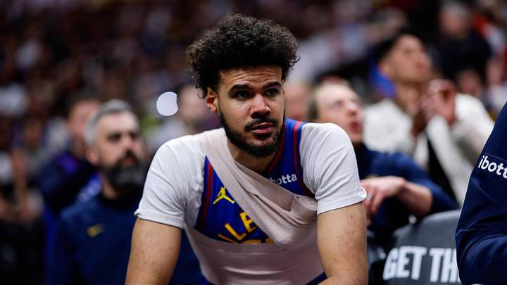 Denver Nuggets forward Cameron Johnson
