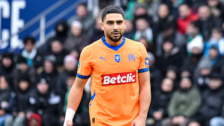 Neal Maupay est titulaire avec l'OM Neal Maupay est titulaire avec l'OM