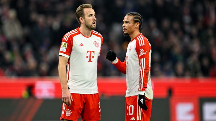 Harry Kane mit Leroy Sané