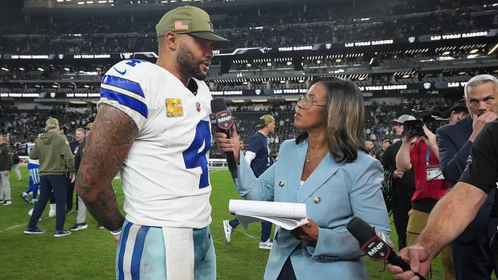 Dallas Cowboys quarterback Dak Prescott. Dallas Cowboys quarterback Dak Prescott.