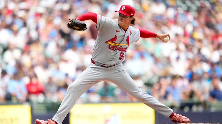 May 25, 2026; Milwaukee, Wisconsin, USA; St. Louis Cardinals pitcher Brycen Mautz (52) thows a pitch during the sixth inning against the Milwaukee Brewers at American Family Field. Mandatory Credit: Jeff Hanisch-Imagn Images May 25, 2026; Milwaukee, Wisconsin, USA; St. Louis Cardinals pitcher Brycen Mautz (52) thows a pitch during the sixth inning against the Milwaukee Brewers at American Family Field. Mandatory Credit: Jeff Hanisch-Imagn Images