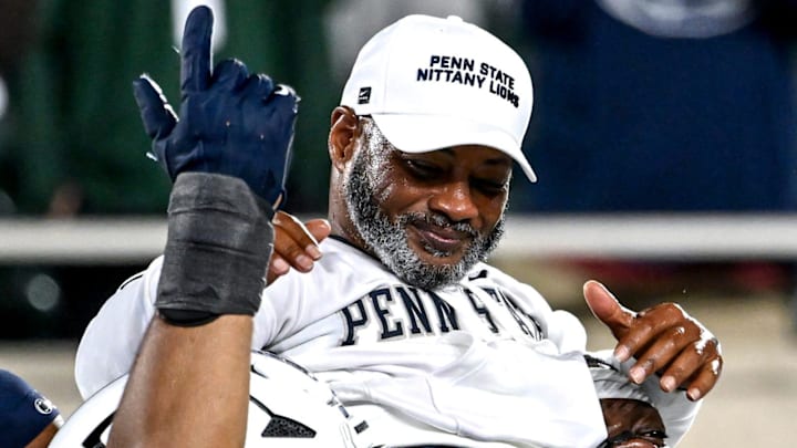 Penn State's interim head coach Terry Smith