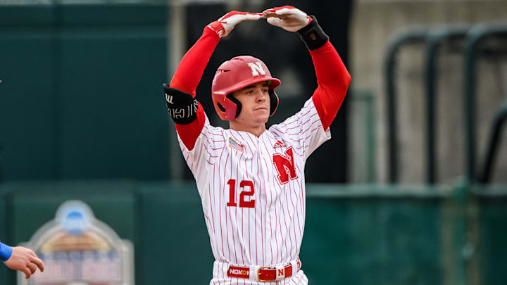 Nebraska outfielder Cael Frost.
