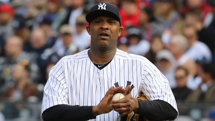 00001901A -- Bronx, New York -- April 25, 2015 --- NY Mets vs NY Yankees -- File -- CC Sabathia -- CHRIS PEDOTA / THE RECORD