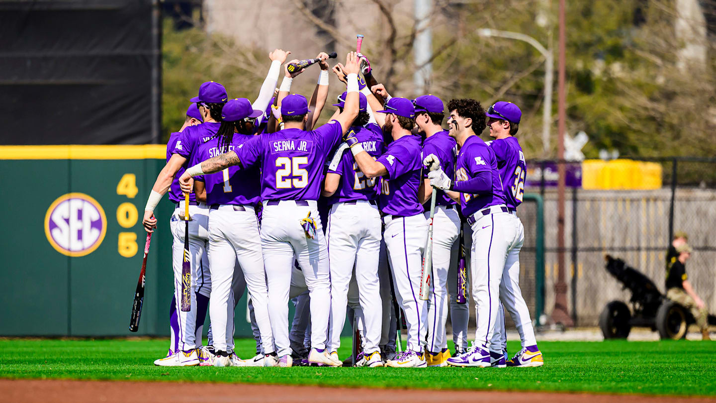 The Preview: LSU Baseball vs. Tennessee Volunteers in Pivotal SEC Series Showdown