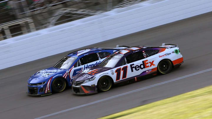 Denny Hamlin, Kyle Larson, NASCAR