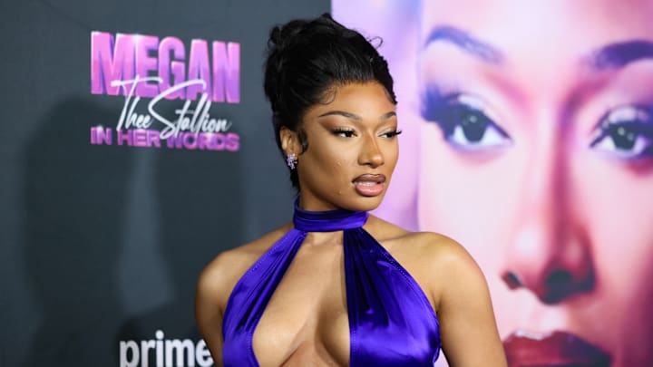 Megan Thee Stallion at the ‘Megan Thee Stallion: In Her Words’ premiere