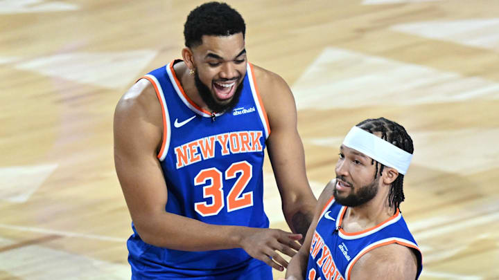 It's unclear if  Karl-Anthony Towns and Jalen Brunson are the right combo for the Knicks to reach their goals. 