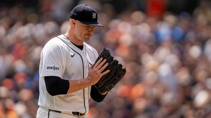Detroit Tigers starting pitcher Tarik Skubal (29) walks off the mound against the Baltimore Orioles at Comerica Park in Detroit on Wednesday, July 29, 2026. Detroit Tigers starting pitcher Tarik Skubal (29) walks off the mound against the Baltimore Orioles at Comerica Park in Detroit on Wednesday, July 29, 2026.