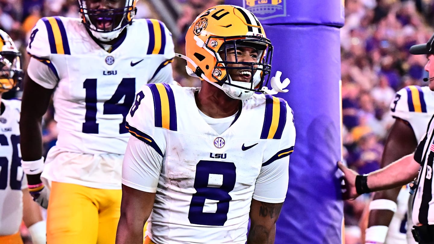 LSU Football Running Back, Former Coveted Louisiana Prospect Entering Transfer Portal