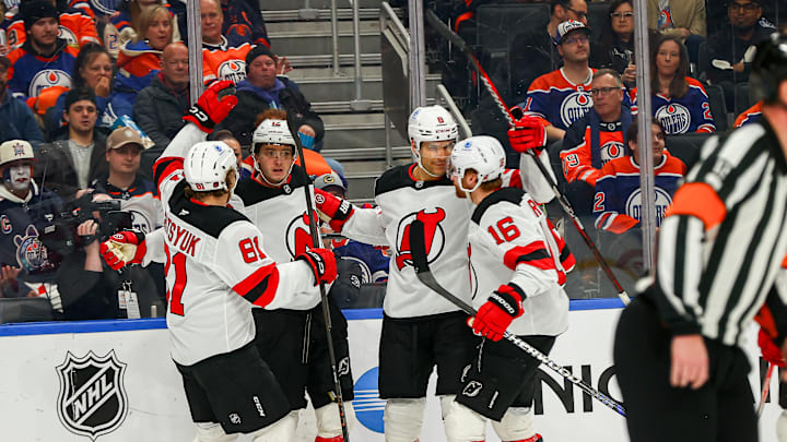 NHL: JAN 20 Devils at Oilers