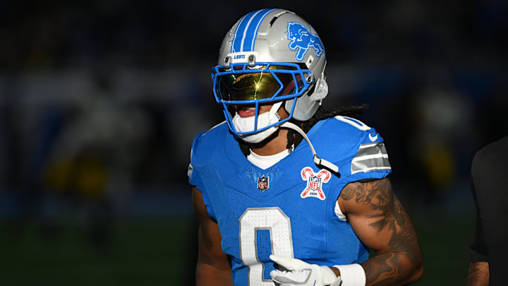 Bet on Jahmyr Gibbs to go over his rushing yards total against the Vikings on Christmas.