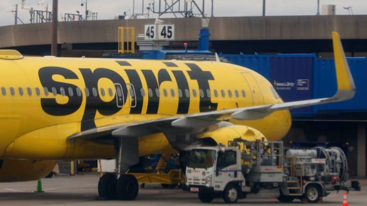 Spirit Airlines at Newark Liberty International Airport