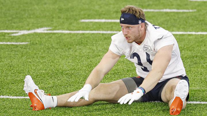 Chicago Bears defensive back Dillon Thieneman. Chicago Bears defensive back Dillon Thieneman.