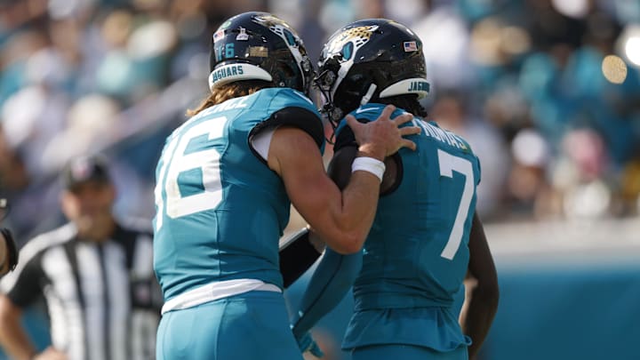 Jaguars quarterback Trevor Lawrence shared the message he told Brian Thomas Jr. prior to his key catch on their last touchdown drive.