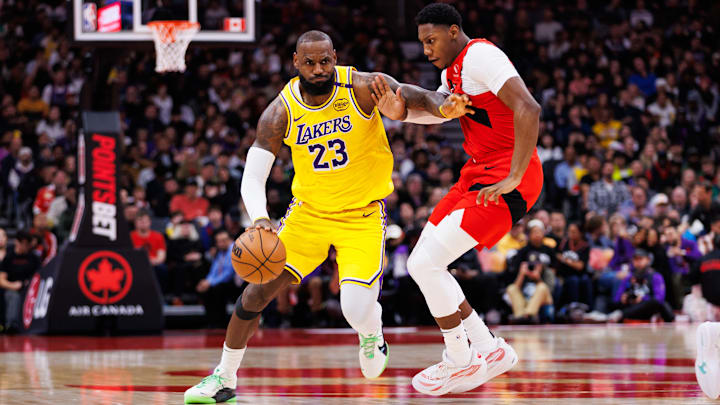 Los Angeles Lakers v Toronto Raptors