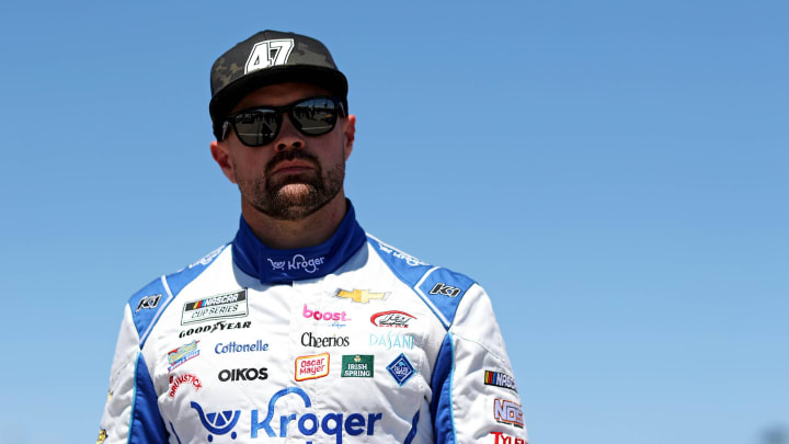 NASCAR Cup Series driver Ricky Stenhouse Jr. (47) during qualifying for the Goodyear 400 at Darlington Raceway.